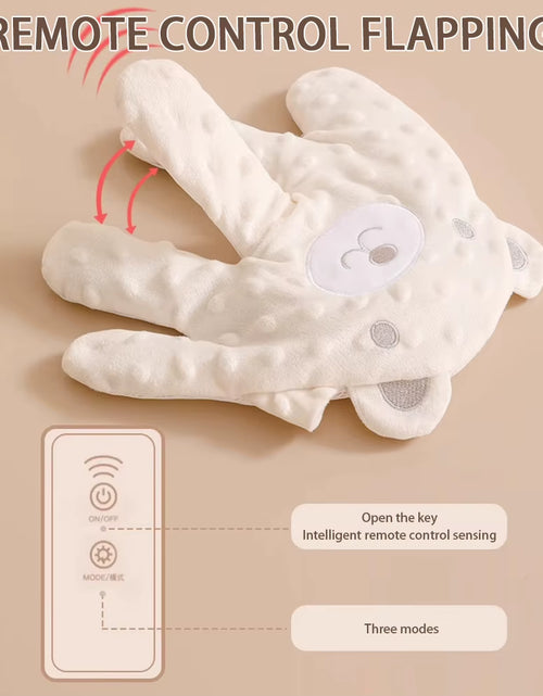 Load image into Gallery viewer, Soothing Baby Sleep Aid Pillow Babies Soothing Palms Baby Sleep Aid Infant Calming Sleeper Remote Control Hand Palms for Toddler
